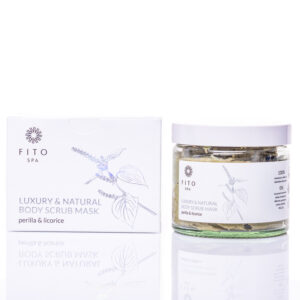Peeling maska perilla & lukrecja do ciała 2 w 1  z linii ELIKSIR ŻYCIA