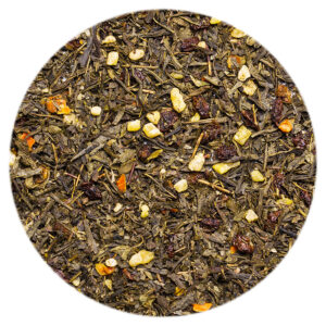 HERBATA Rokitnikowe Love zielona Sencha z rokitnikiem, marchwią i kandyzowanym ananasem 50 g
